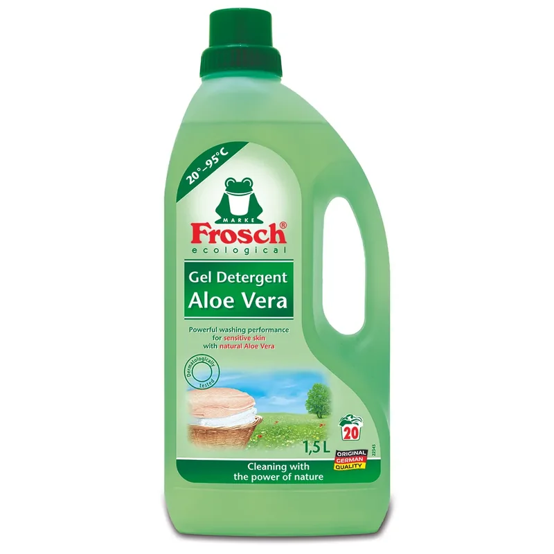 Frosch Detergent Lichid Rufe Aloe Vera 22 Spalari 1500ml