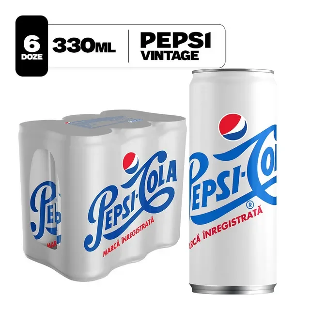 Pepsi Cola Vintage Carbogazoasa Doza 6x330ml