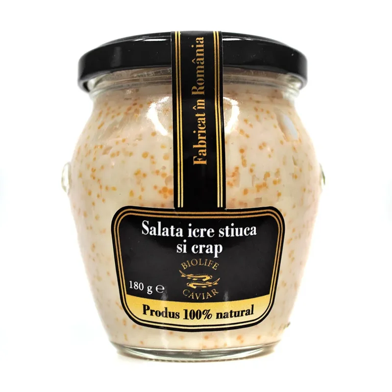Biolife Caviar Salata Icre Stiuca Crap Caviar 180g
