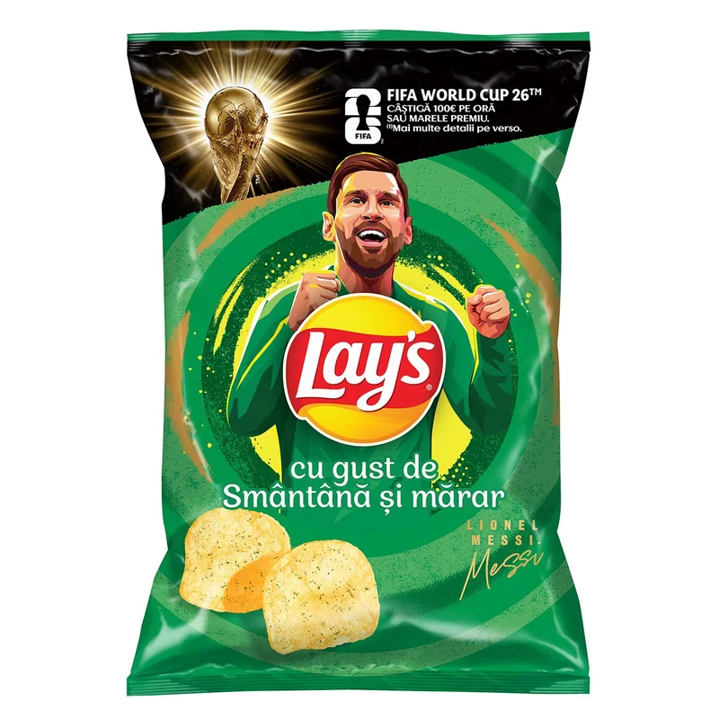 Lay's Chips Cartofi Gust Marar Smanatana 125g