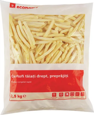 Transgourmet Economy Economy Cartofi Drepti Preprajiti 2500g