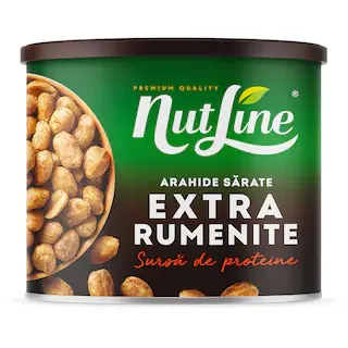 Nutline Arahide Rumenite Extra Sarate Coapte 135g