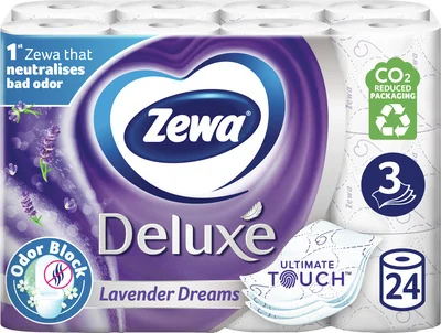Zewa Deluxe Lavanda Dreams Hartie Igienica Str Role 24buc