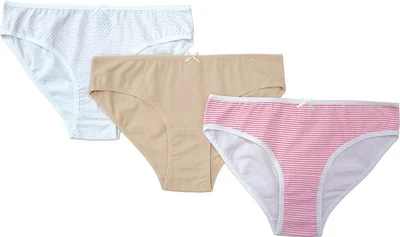 FRANCESCA DE MASSI Set Chiloti Dama Rou Bumbac V2 XXL Rou010 Femei 95% 3buc