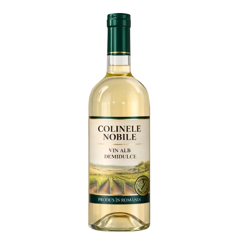 Colinele Nobile Vin Alb Demidulce Garantie Lei 750ml