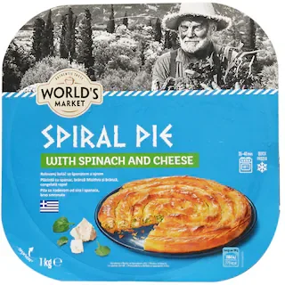 World's Market Placinta Spanac Branza Mizithra Rapid 1000g
