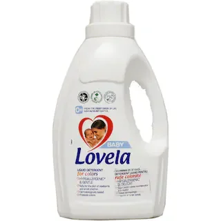 LOVELA Detergent Lichid Rufe Colorate 16spalari Hipoalergenic Spalari 1450ml