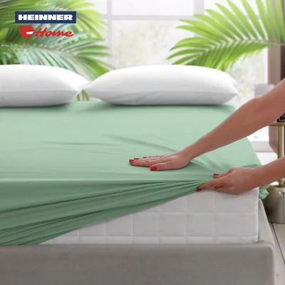 HEINNER Cearceaf Pat 140x200 Cm Elastic Bumbac 144tc 0%