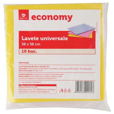 Transgourmet Economy Economy Lavete Universale Cm 38cm 10buc