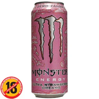 Monster Energizant Ultra Capsuni Dreams 500ml