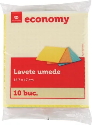 Transgourmet Economy Economy Lavete Umede 15.7x17 Cm 17cm 10buc