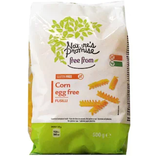 Nature's Promise Fusilli Faina Porumb Gluten Oua 500g