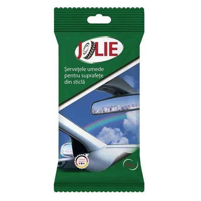 Jolie Servetele Umede Auto Suprafete Sticla 25buc