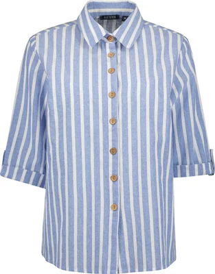 BLUE SEVEN Seven Camasa Dama Maneca Lunga Dungi Bleu Femei