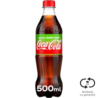 Coca-Cola Carbogazoasa Gust Lamaie Verde 500ml