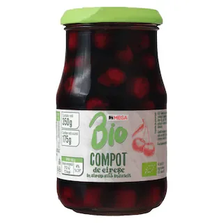 Mega Bio Compot Cirese Sirop 350g