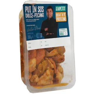 Mega Apetit Apetit Pui Sos Dulce Picant Dulcepicant Pasare 280g