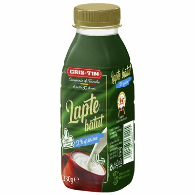 Cris-Tim Lapte Batut 2% 330g
