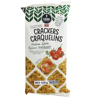 Sigdal Bakeri Bakeri Crackers Rosii Oregano Chili 120g