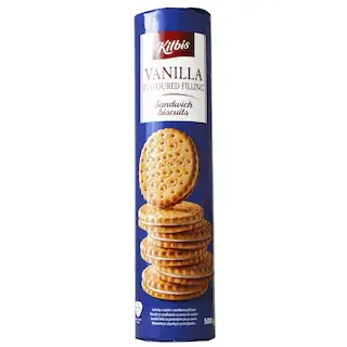 Kitbis Biscuiti Umplutura Vanilie 500g
