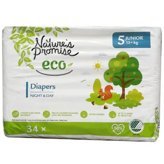 Nature's Promise Bio Scutece Bebelusi Marimea Eco 34buc
