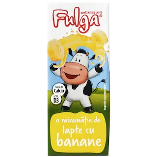 Fulga Lapte Uht Banana 200ml