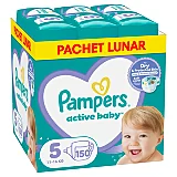 Pampers Scutece Active Baby Junior XXL Box Bebe 150buc