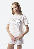 Pijama Peanuts Dama Xs XXL Femei