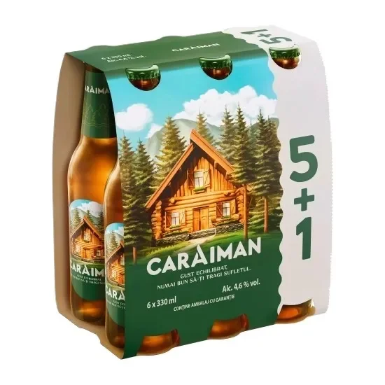 Caraiman Bere Blonda 5 1x330ml