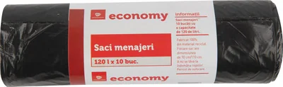Transgourmet Economy Economy Saci Menajeri 120l 10buc