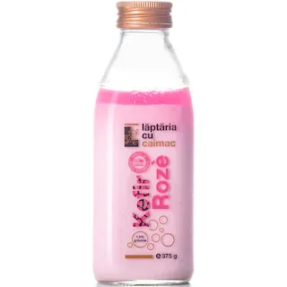 Laptaria cu caimac Caimac Kefir Roze Grasime 1.6% 375g