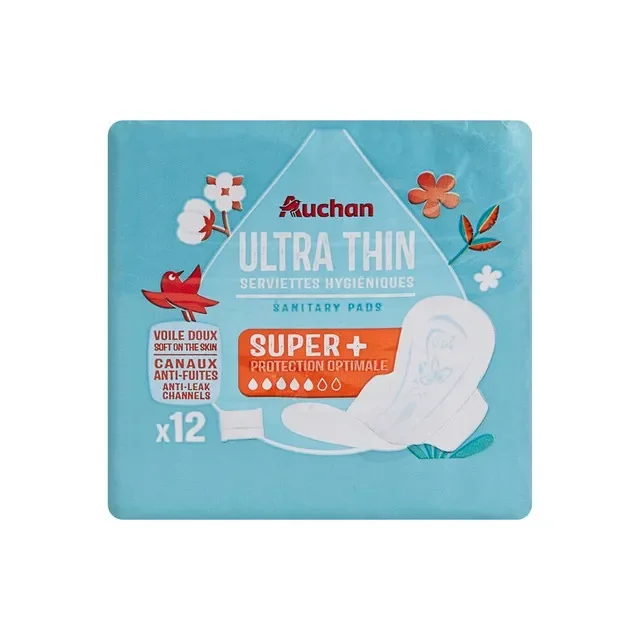 Auchan Absorbante Igienice 5 Picaturi 12buc