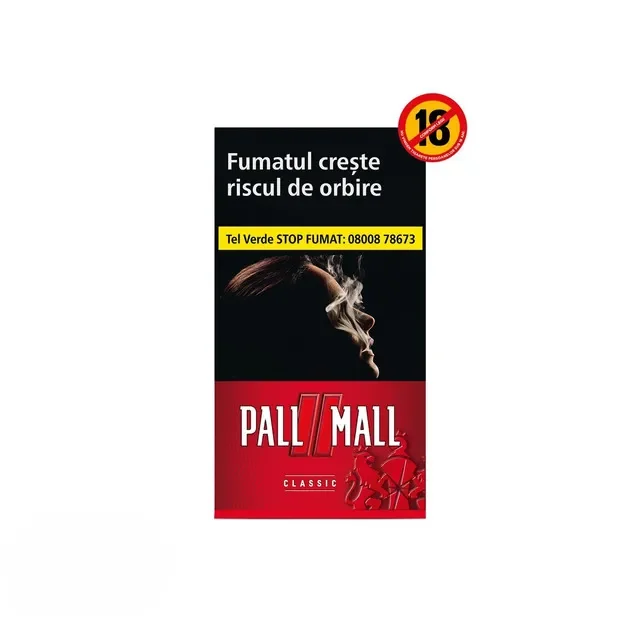 Pall Mall Tigari Mall Classic Red 100s