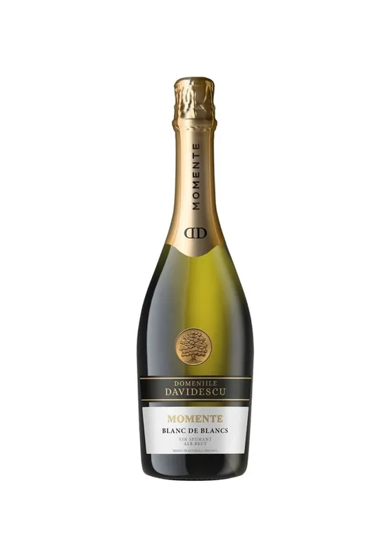 Domeniile Davidescu Vin Spumant Alb Brut Davidescu Momente Chardonnay 750ml
