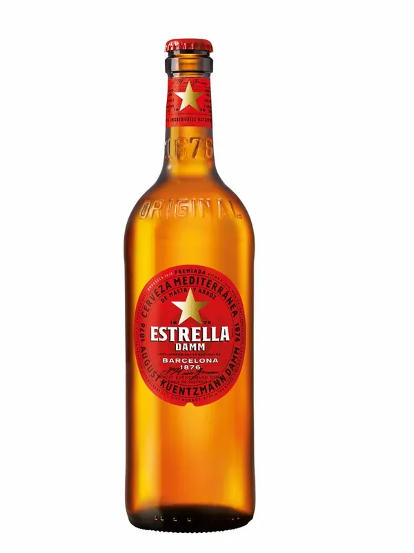 Estrella Damm Bere Blonda Damm Sticla 660ml