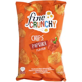 Fine Crunchy Crunchy Chipsuri Boia Ardei Usor Picante 150g