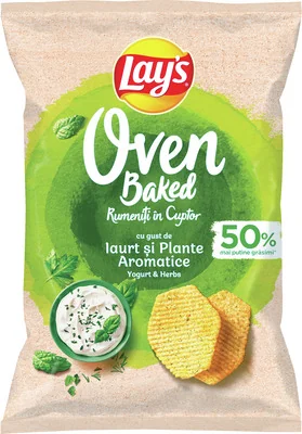 Lay's Chips Rumeniti Cupor Gust Iaurt Plante Ar 105g