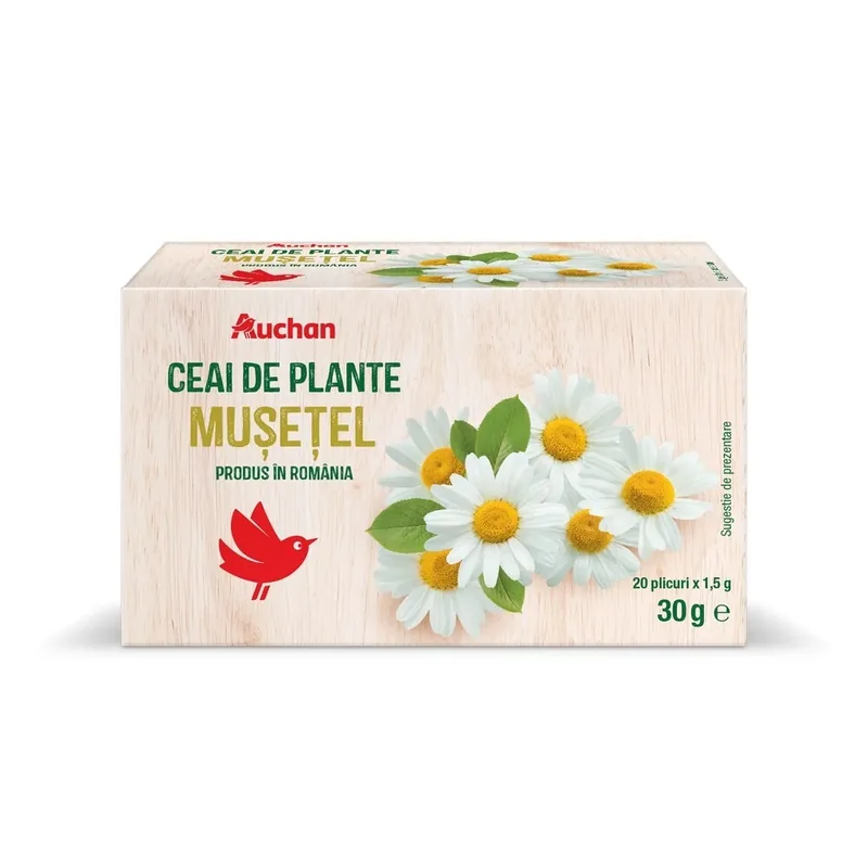 Auchan Ceai Musetel 20 Plicuri Plic 20buc