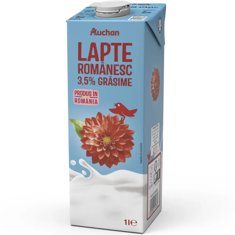 Auchan Lapte 3.5% 1000ml