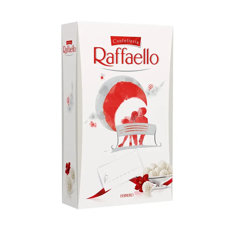 Raffaello Bomboane Crocante Nuca Cocos Migdala Intreaga Interior 80g