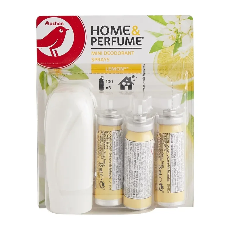 Auchan Odorizant Camera Rezerve Lamaie 3x15ml