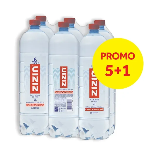 Zizin Apa Minerala Carbogazoasa 5 1x2000ml