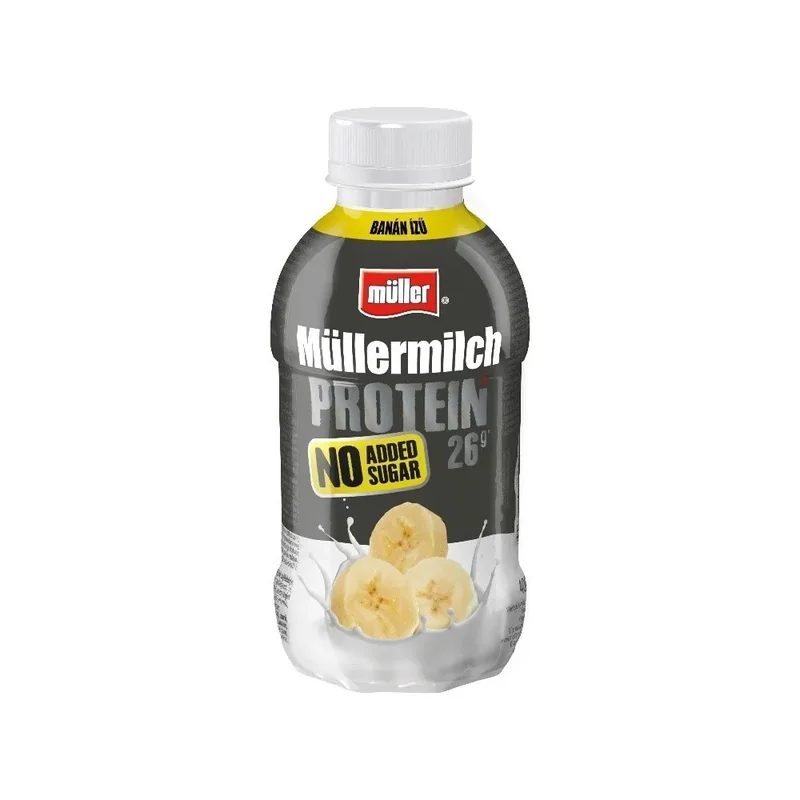 Muller Proteica Gust Banana Mullermilch Protein Zahar Fara_zahar 400g