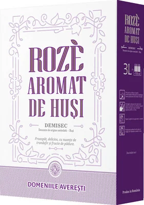 DOMENIILE AVERESTI Averesti Roze Husi Demisec