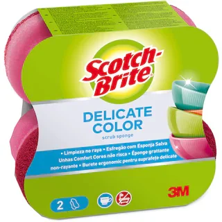 Scotch-Brite Brite Burete Color Delicat Vase Scotchbrite