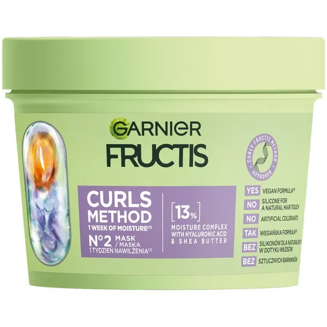 Garnier Masca Par Fructis Curls Method Parul Ondulat 370ml