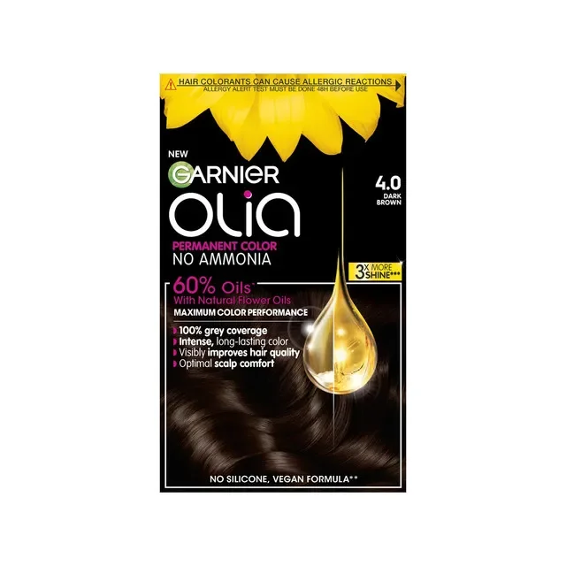 Garnier Vopsea Permanenta Par Olia Saten Natural 4-0