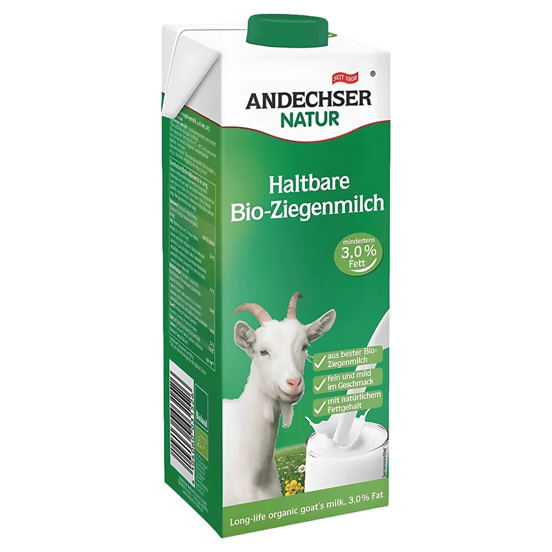 Andechser Lapte Capra Uht Natur Eco 3% 1000ml