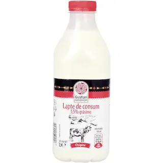 Gusturi romanesti Lapte 3.5% 1000ml
