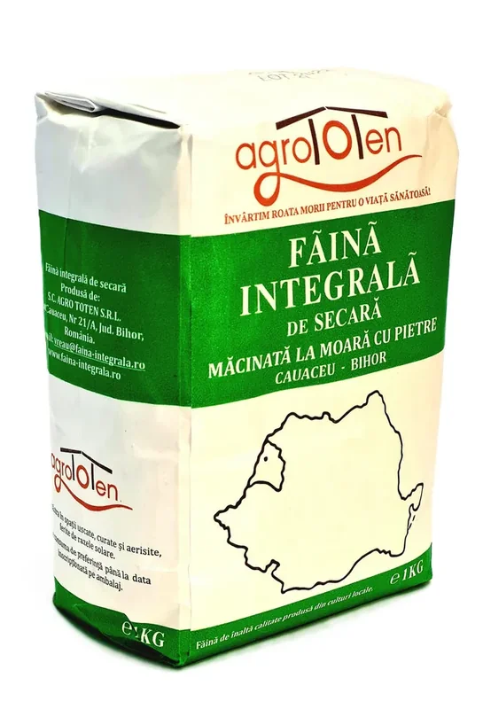Agro Toten Faina Integrala Secara Toten Moara Pietre 1000g